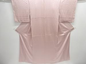 未使用品　菊尽くし模様織り出し色無地着物